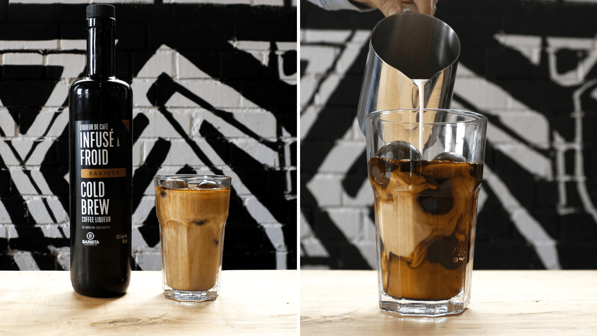 Recette de cold brew à la liqueur de café Barista - Café Barista