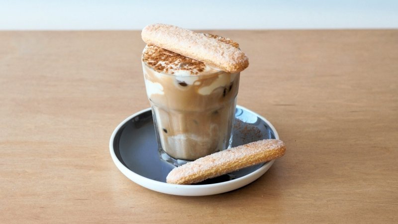 Recette de latte glacé tiramisu - Café Barista